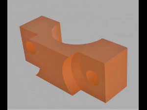 V6 Engine 3D Model
