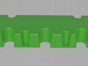 V6 Engine 3D Model