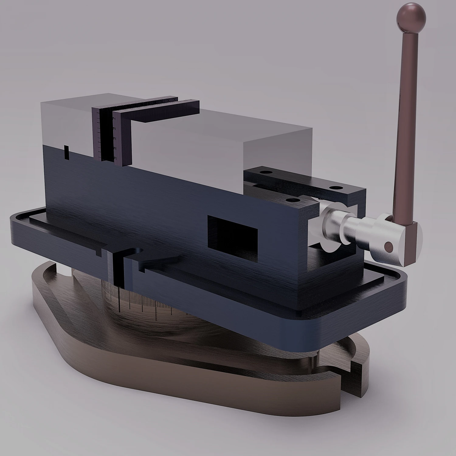 BenchVice 3D Model .c4d .max .obj .3ds .fbx .stl .blend 