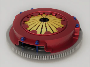 Gruppo frizione Modello 3D