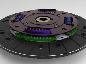 ClutchAssembly 3D मॉडल