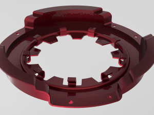 ClutchAssembly 3D मॉडल