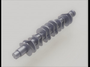 V12 Engine 3D Model