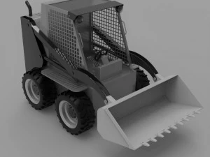 Front Loader 3D Model