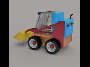 Front Loader 3D Модель