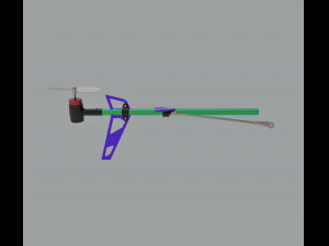 Rc Helicopter 3D Model