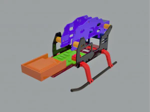 Rc Helicopter 3D Model
