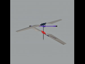 Rc Helicopter 3D Model