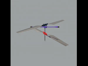 Rc Helicopter 3D Model