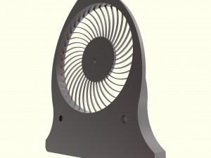 Battery Fan 3D Model