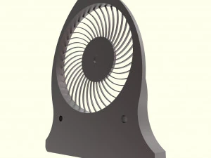 Battery Fan 3D Model