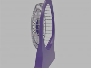 Battery Fan 3D Model