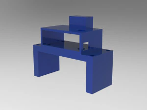 90 Degree Tube Bending Machine 3D Model