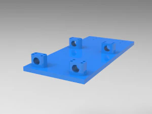 90 Degree Tube Bending Machine 3D Model