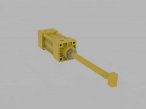 90 Degree Tube Bending Machine 3D Model