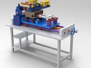 90 Degree Tube Bending Machine 3D Model