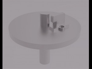 M Shape Tube Bending Machine Model 3D