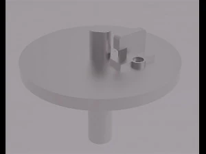 M Shape Tube Bending Machine 3D Model