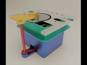 M Shape Tube Bending Machine 3D Model