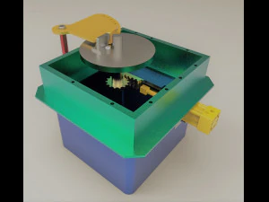 M Shape Tube Bending Machine 3D Model