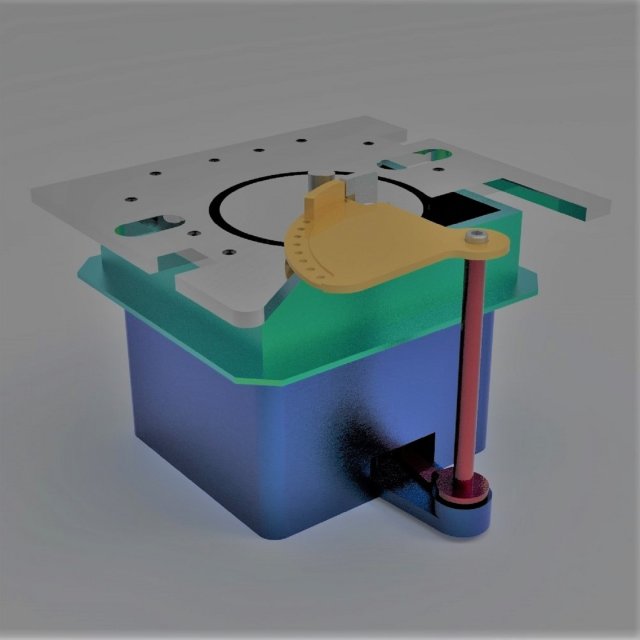M Shape Tube Bending Machine Model 3D .c4d .max .obj .3ds .fbx .stl .blend 