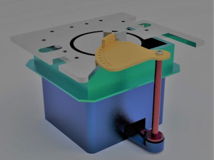 M Shape Tube Bending Machine 3D Model
