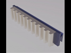 M Shape Tube Bending Machine Model 3D