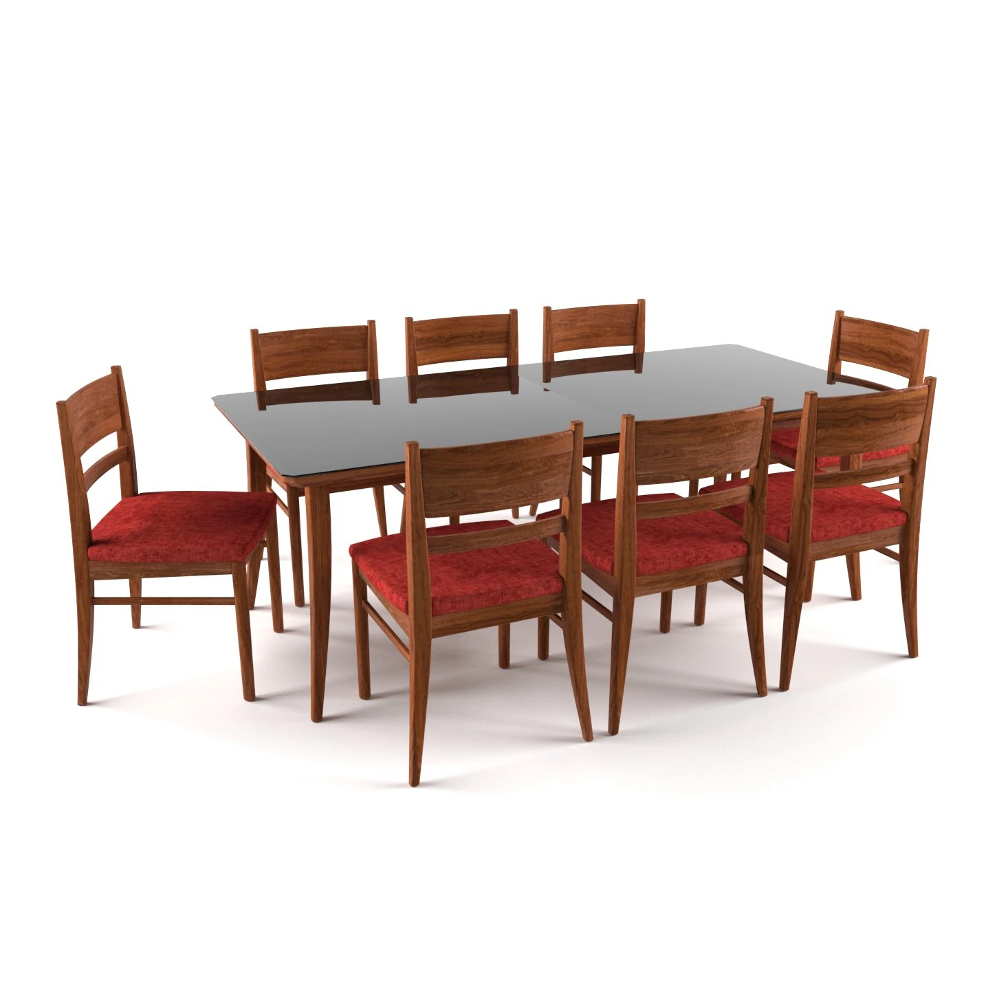 wooden chair-01 3D Model .c4d .max .obj .3ds .fbx .stl .blend 