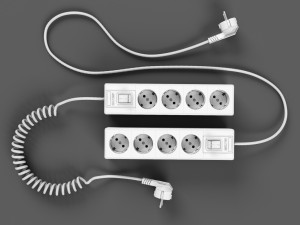 extension cord Modello 3D