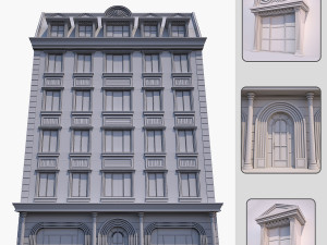 classic building 3Dモデル