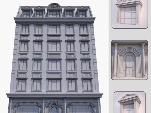 classic building 3D Model
