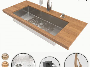 वेंचुरी फ़िस्टर वाल्व-01 3D मॉडल