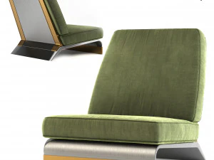 расслабленное кресло 3D Модель