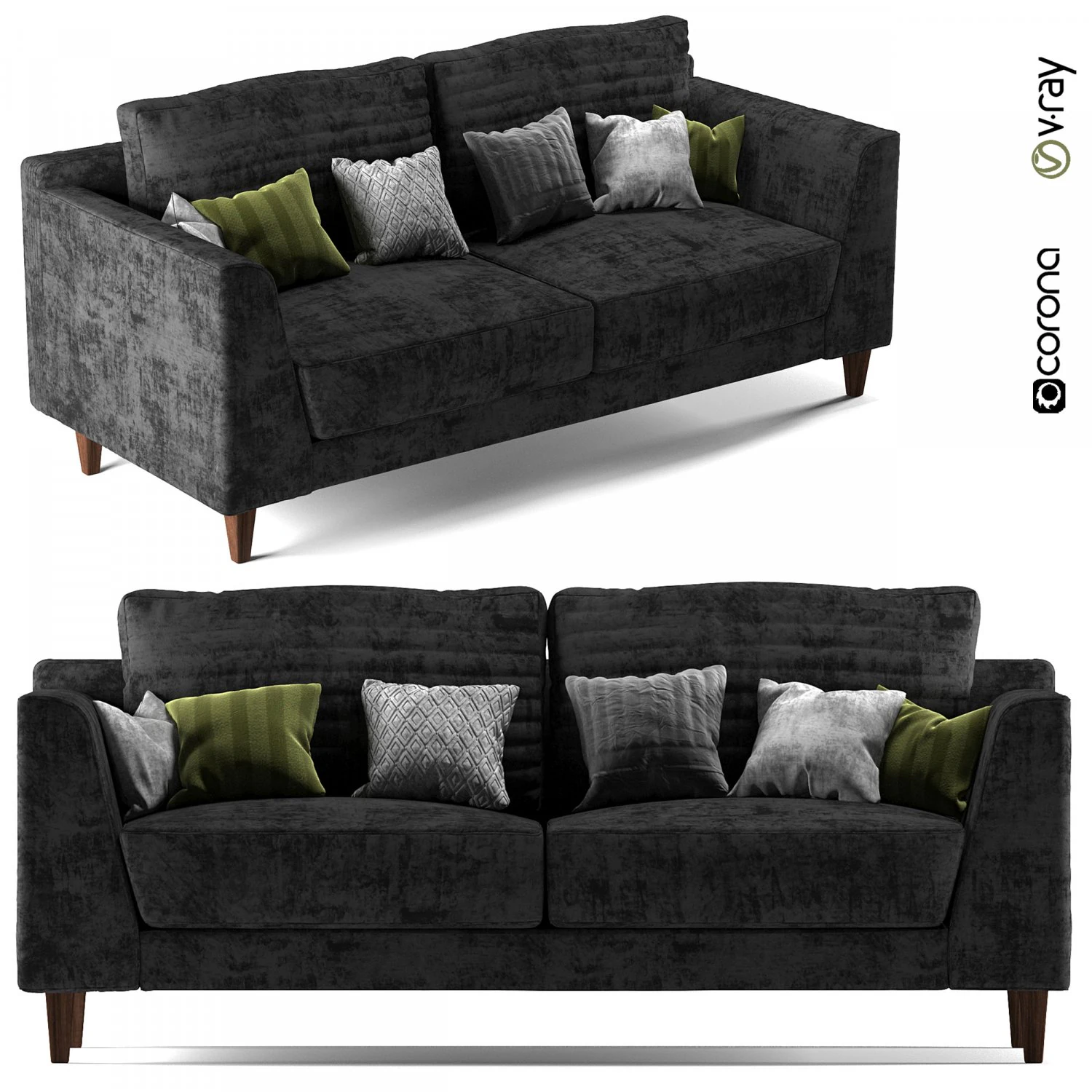 sofa-vol-02 3D Model .c4d .max .obj .3ds .fbx .stl .blend 