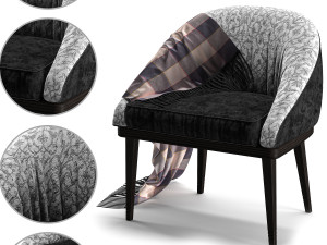 q-relaxed chair 3D Model