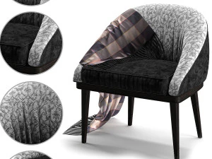 q-relaxed chair 3D Model