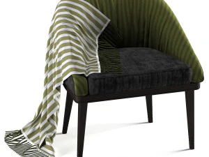 q-relaxed chair 3D Model