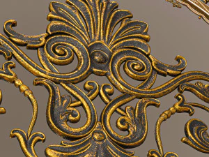 super ornament vol 01 3D Model