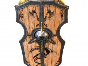 war shield Modelo 3D