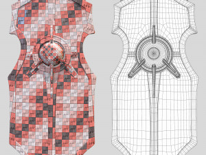 war shield Modelo 3D