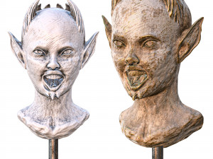 Head sculpture vol 01 3D-printmodel