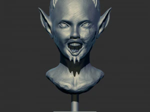 Head sculpture vol 01 3D Print Model