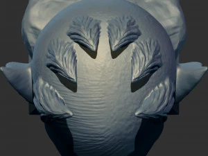 Head sculpture vol 01 3D Print Model