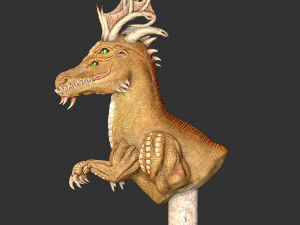 드래곤 E1 3D 모델