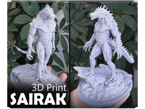 サイラック・ドラゴンズ・シャドウ 3Dプリントモデル