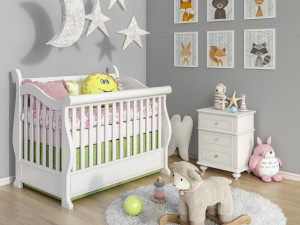 sweet baby room Model 3D