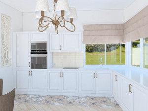 american living room 2020 3D 모델