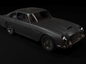 aston martin db5 3D Model