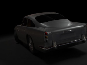 aston martin db5 3D Модель
