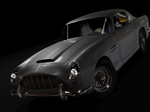 aston martin db5 3D Модель